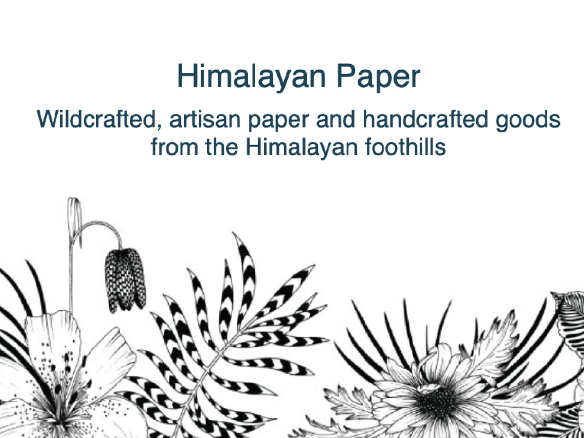 Himalayan Paper website screenshot